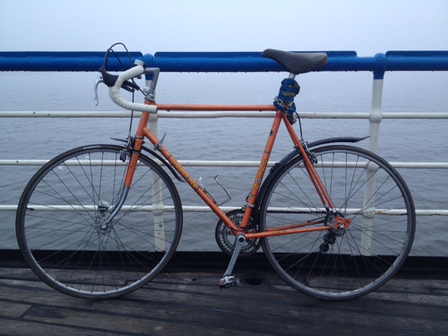 Union Sakai op de pont naar Zaandam