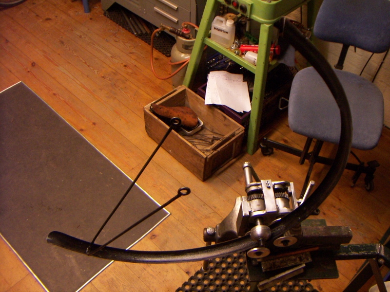 oude spatbord bewerken