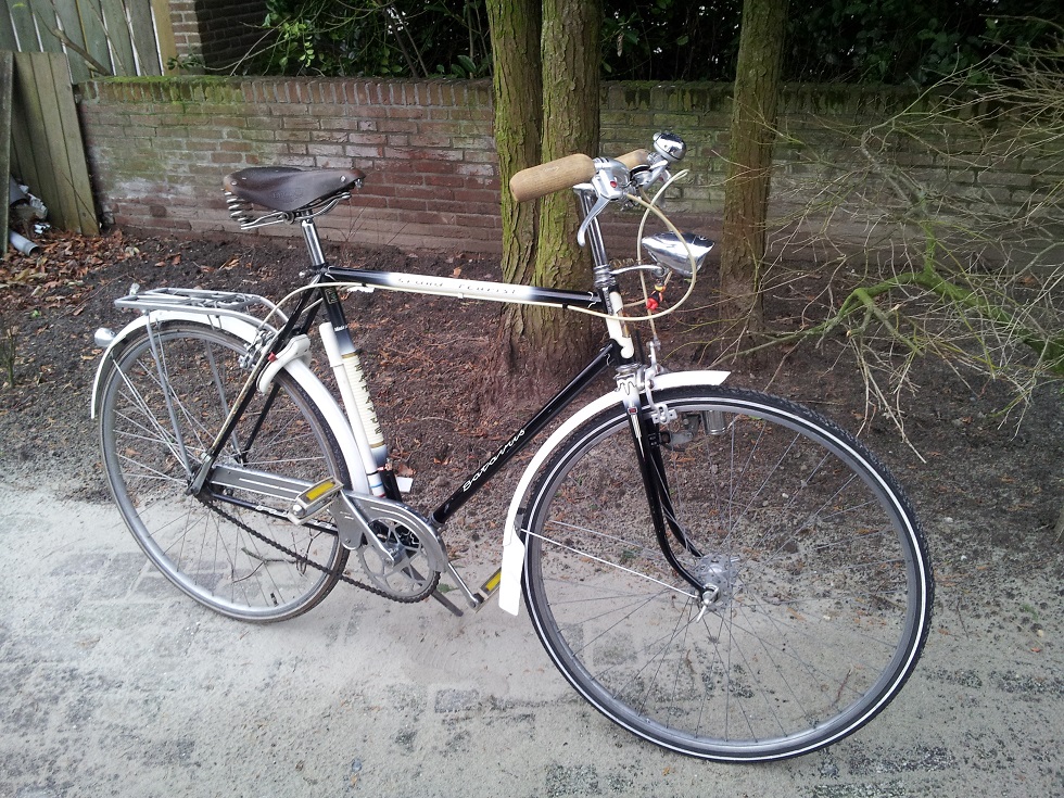 Sixties Batavus lichtgewicht sportfiets.