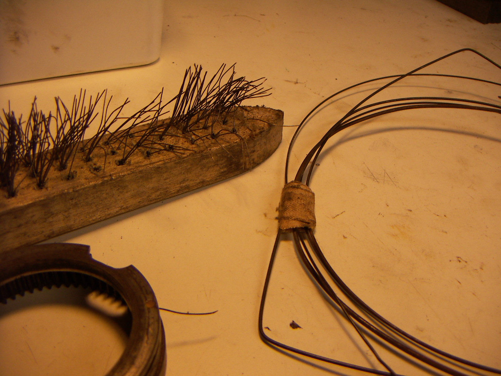 Staalborstel 0,3 mm verenstaal