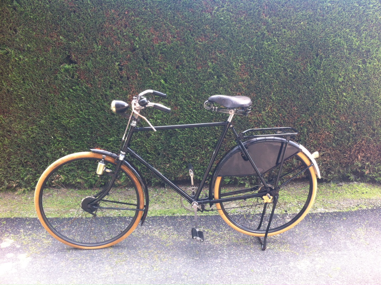 De fiets op dit moment