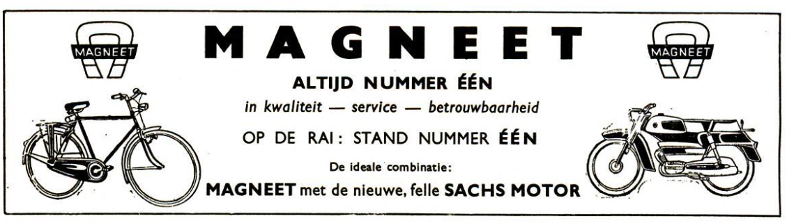 Magneet fiets en Globemaster