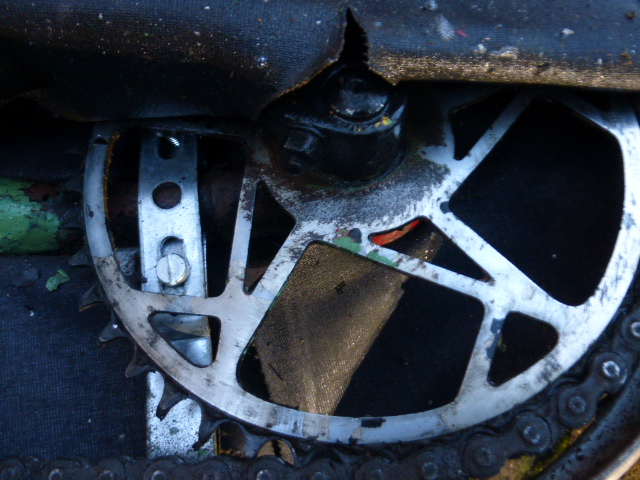 De andere kant, niets te zien