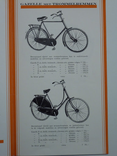 1950 Gazelle Omafiets met Trommelremmen.JPG