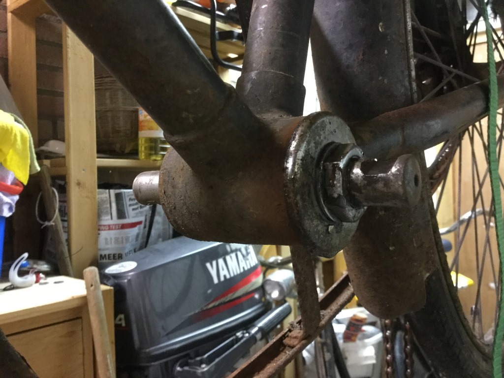 de trapas aan de linkerzijde