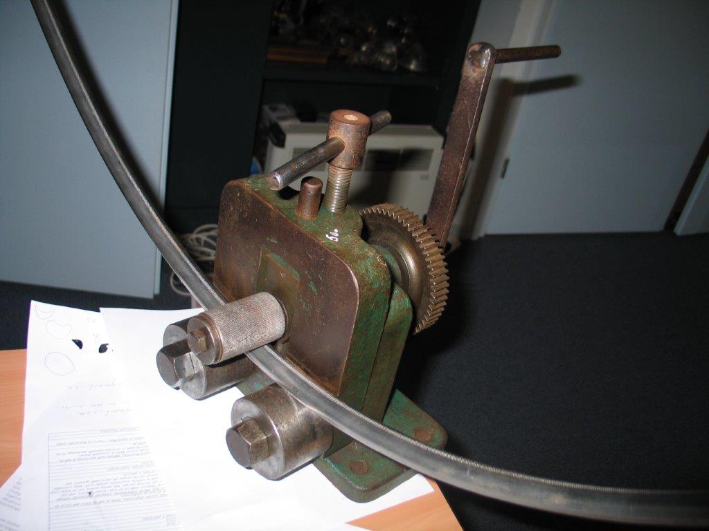 de pers aan het werk