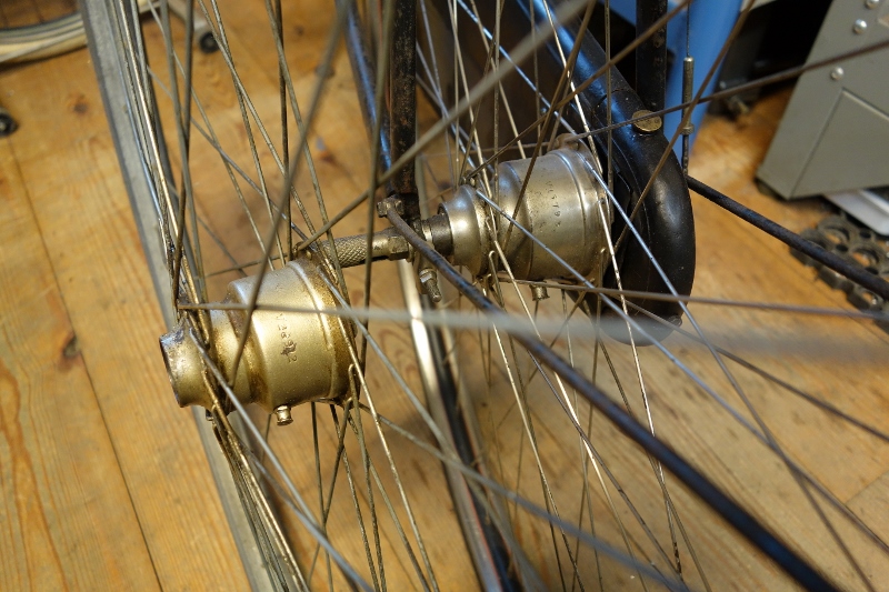 latere versie en vroegere versie in de fiets