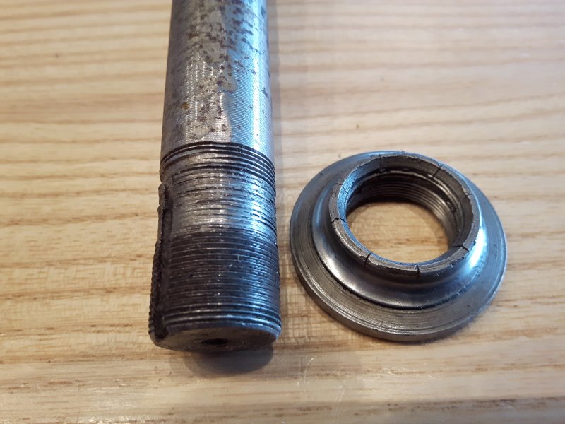 linker vooras voorheen