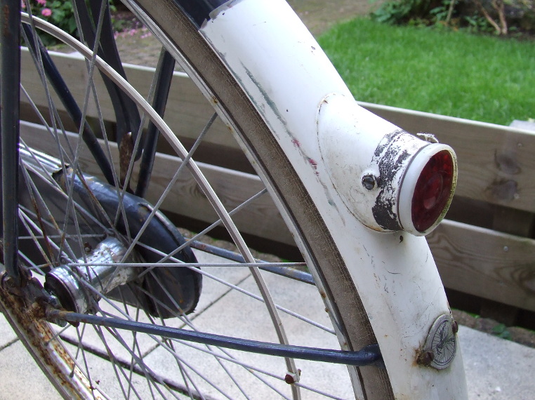 Achterlicht met intact glaasje!