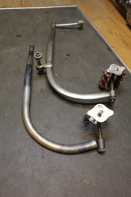 originele en nagemaakte arm