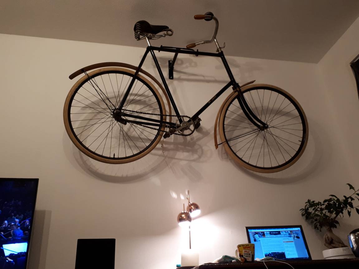 Mijn 19e eeuwse Humber fiets. met name voor deze fiets hoop ik nog veel misteries op te kunnen lossen