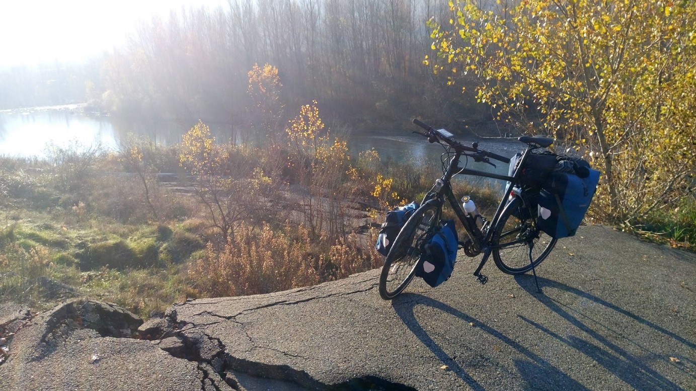 en ook een belangrijke ( stevens ) fiets voor mij waarmee ik naar Parijs en Rome ben gefietst.
