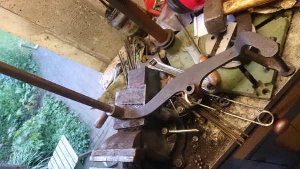 het inpersen in de (verwarmde) arm