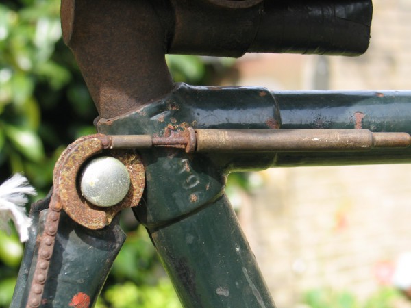 soortgelijke constructie op een 1933 Union, dit is voor de Zweigang