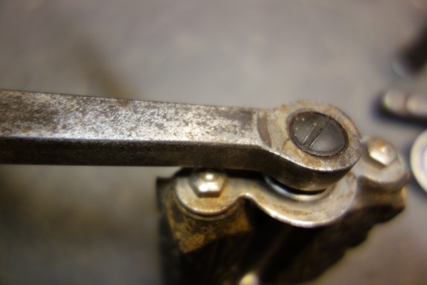 Scheurtje in de crank