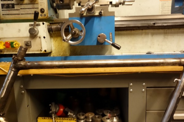 situatie  van frame op gelijke wielen