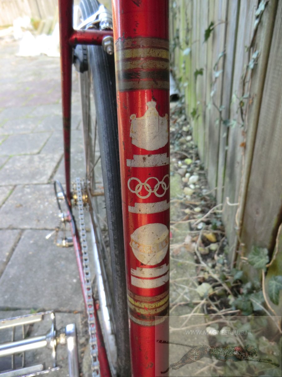 Transfer op zadelstang