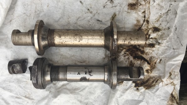 De Goricke, gebroken is 16 mm. De andere 17 mm.