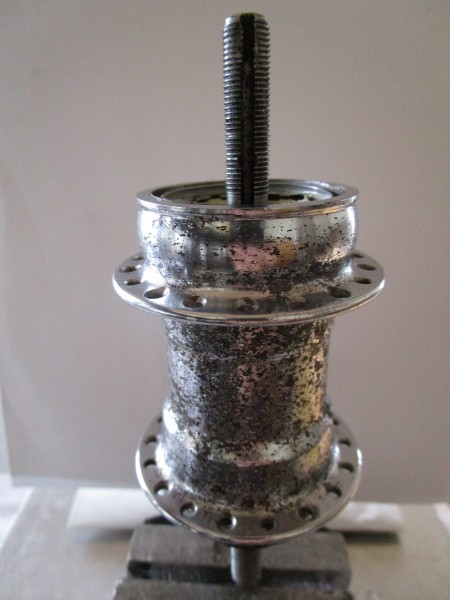 Juncker kruisframefiets revisie, geen paniek de huls schiet er wel op.JPG