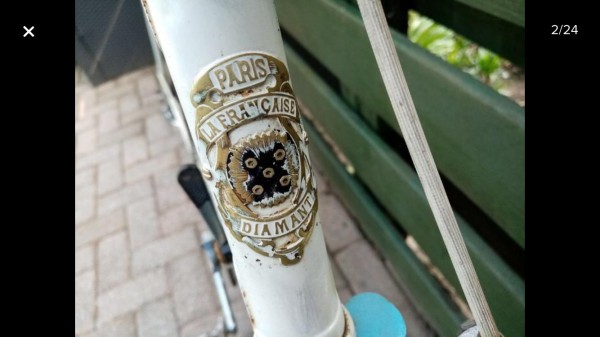 balhoofdplaatje met koperen schoefje