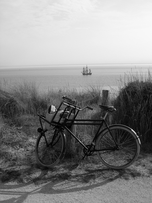 De bergen van Ameland