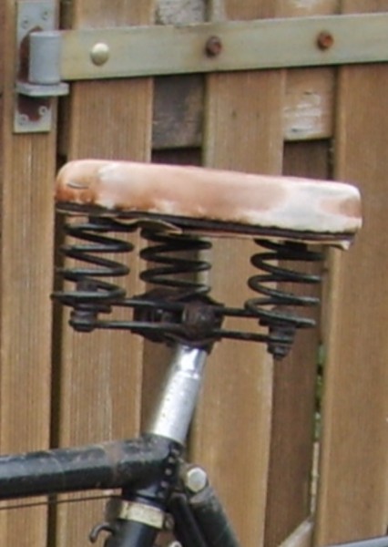 Zadel dat op de CCG 60 zat