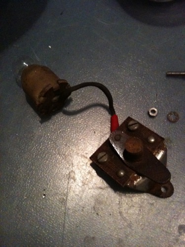 Gazelle koplamp 1958