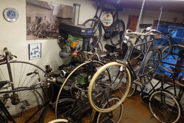 In de takels in mijn werkplaats