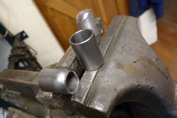 deel van de achterkant van het stuur