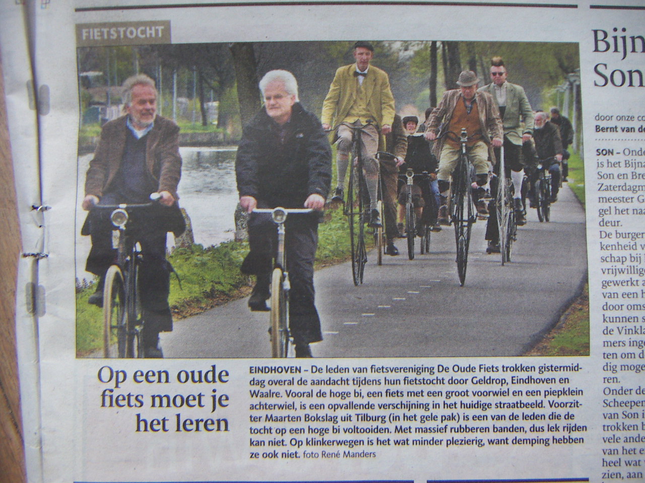 Bekende gezichten uit de vereniging