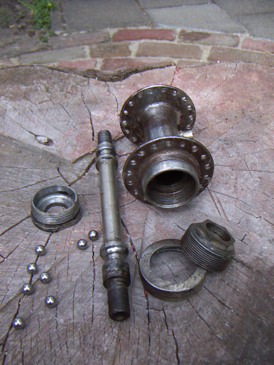 De naaf in onderdelen