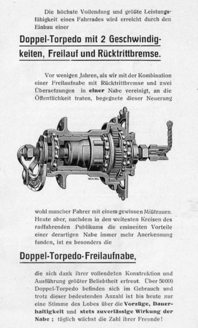 Betriebsanleitung 1909