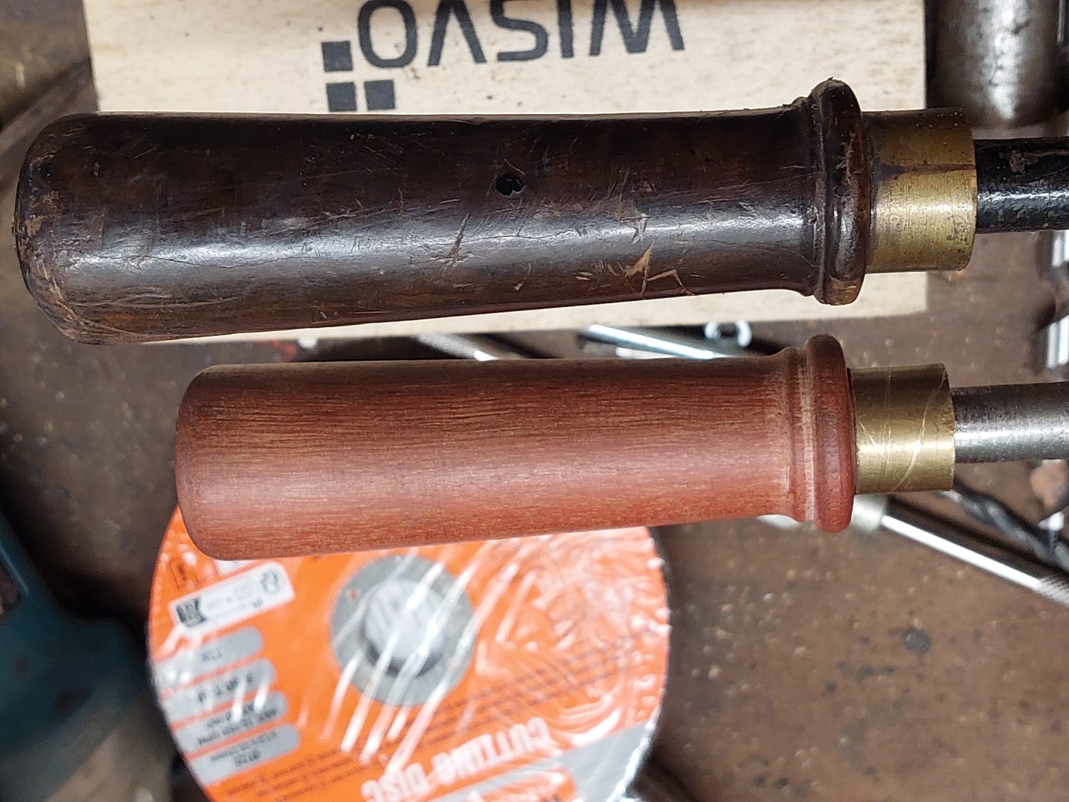 origineel en kopie handvat