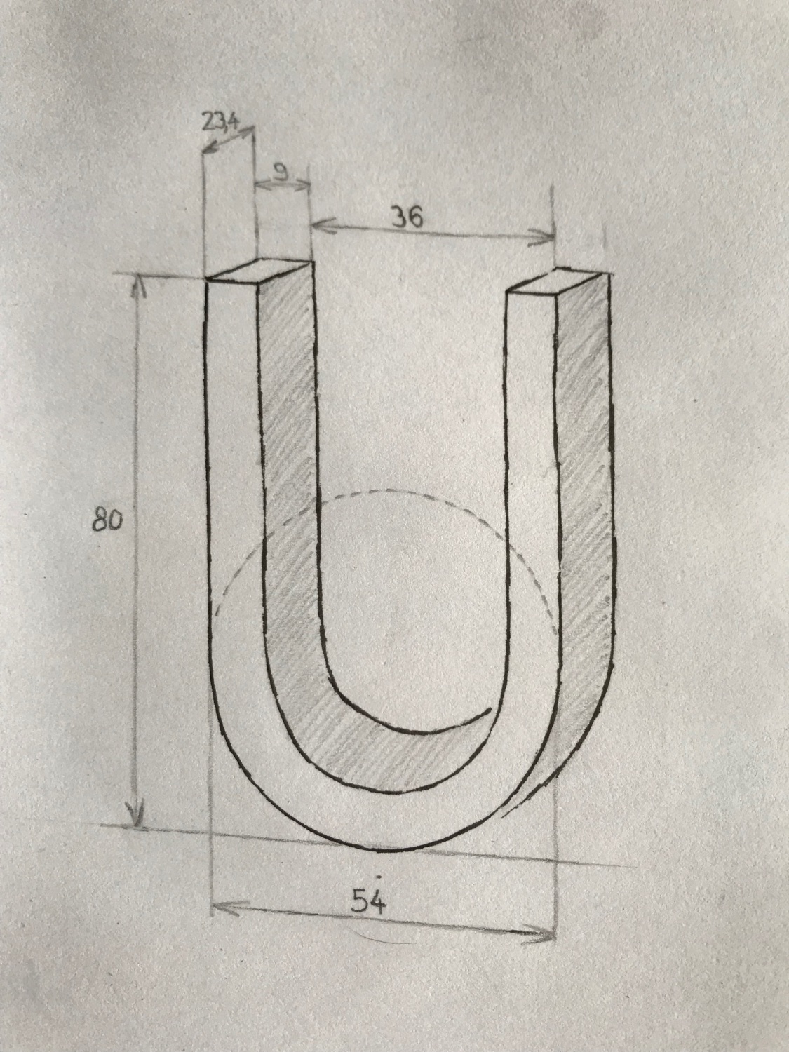 Afmetingen voor magneet Berko 1925