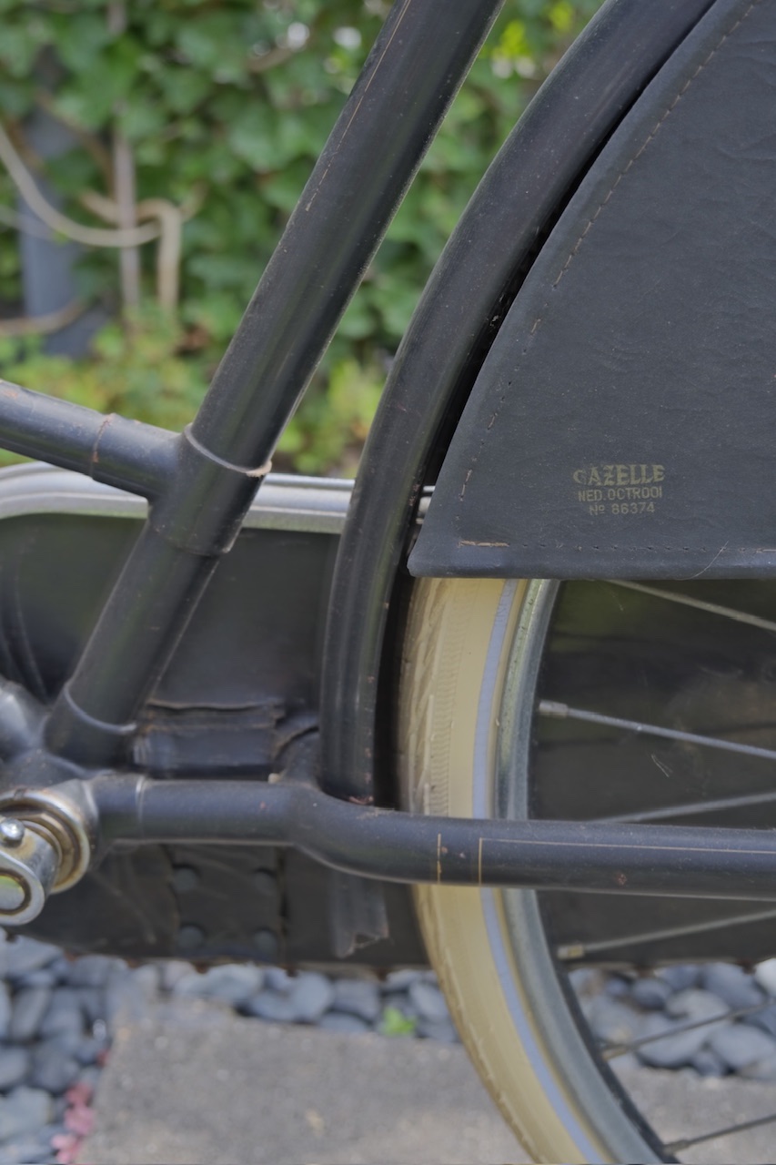 Gazelle Nederlands Octrooi nummer 86374
