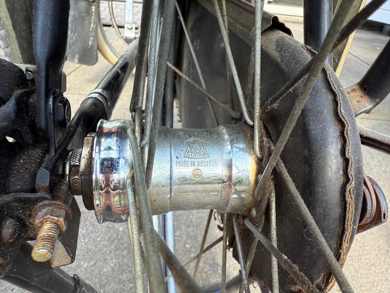 Styria ‘Made in Austria’ achternaaf 1958