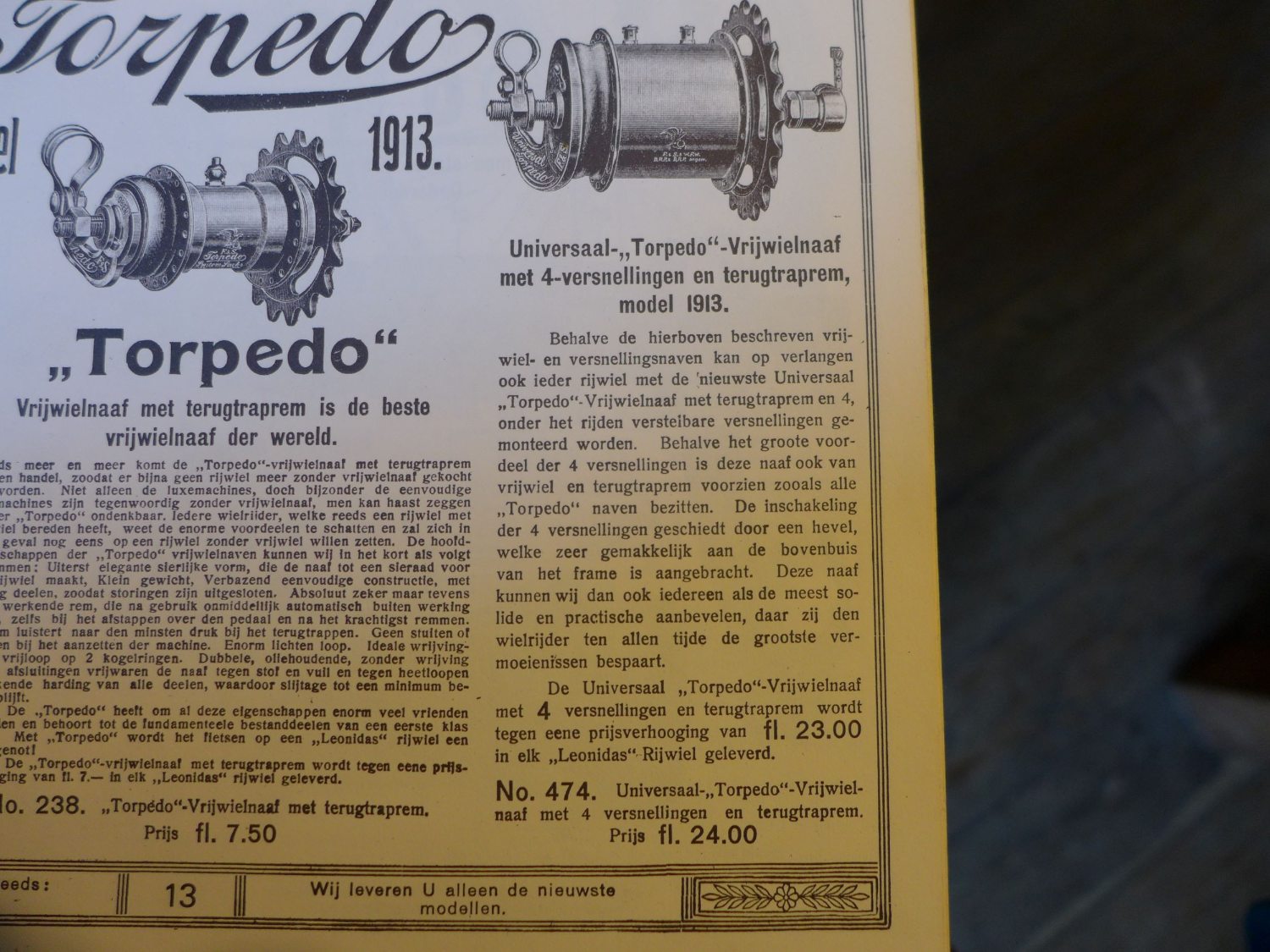 Leonidas catalogus 1913