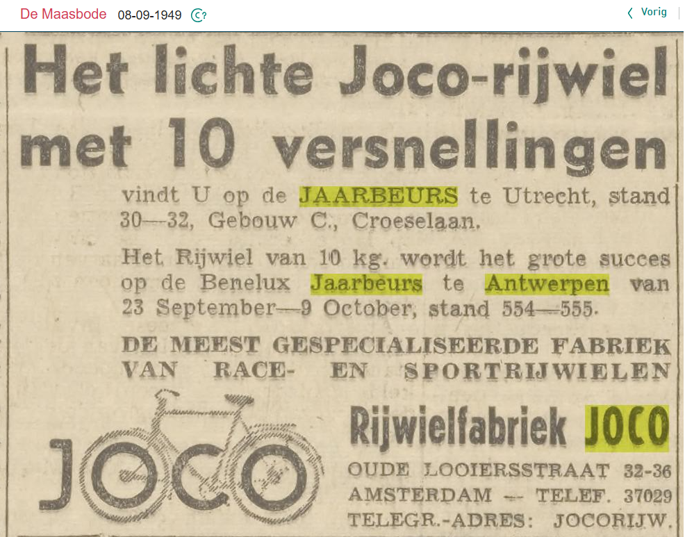 Joco advertentie 1949.png