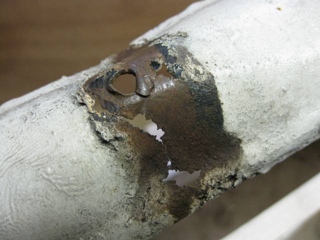 Dit was het enige zichtbare probleem