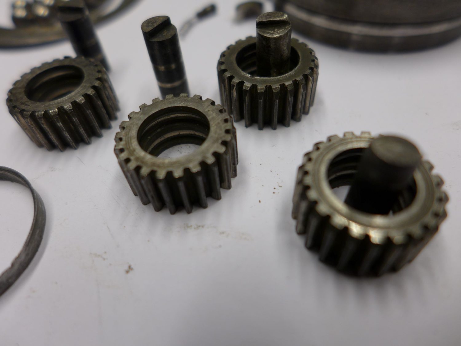 planeetwieltjes met assen