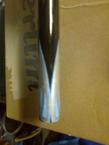 bovenbeeld ( beide kanten geschilderd )