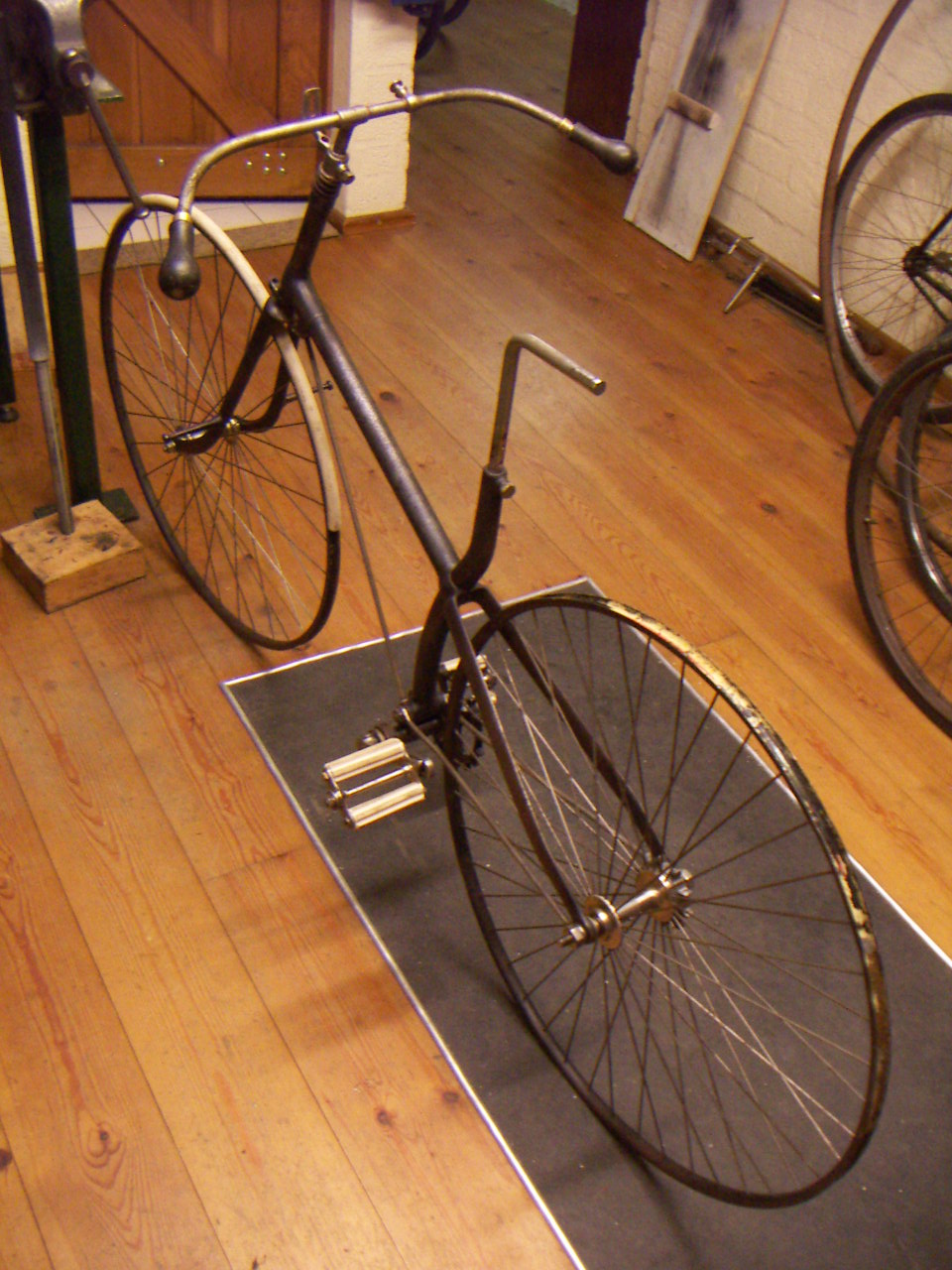 ook het frame is gericht was opgereden