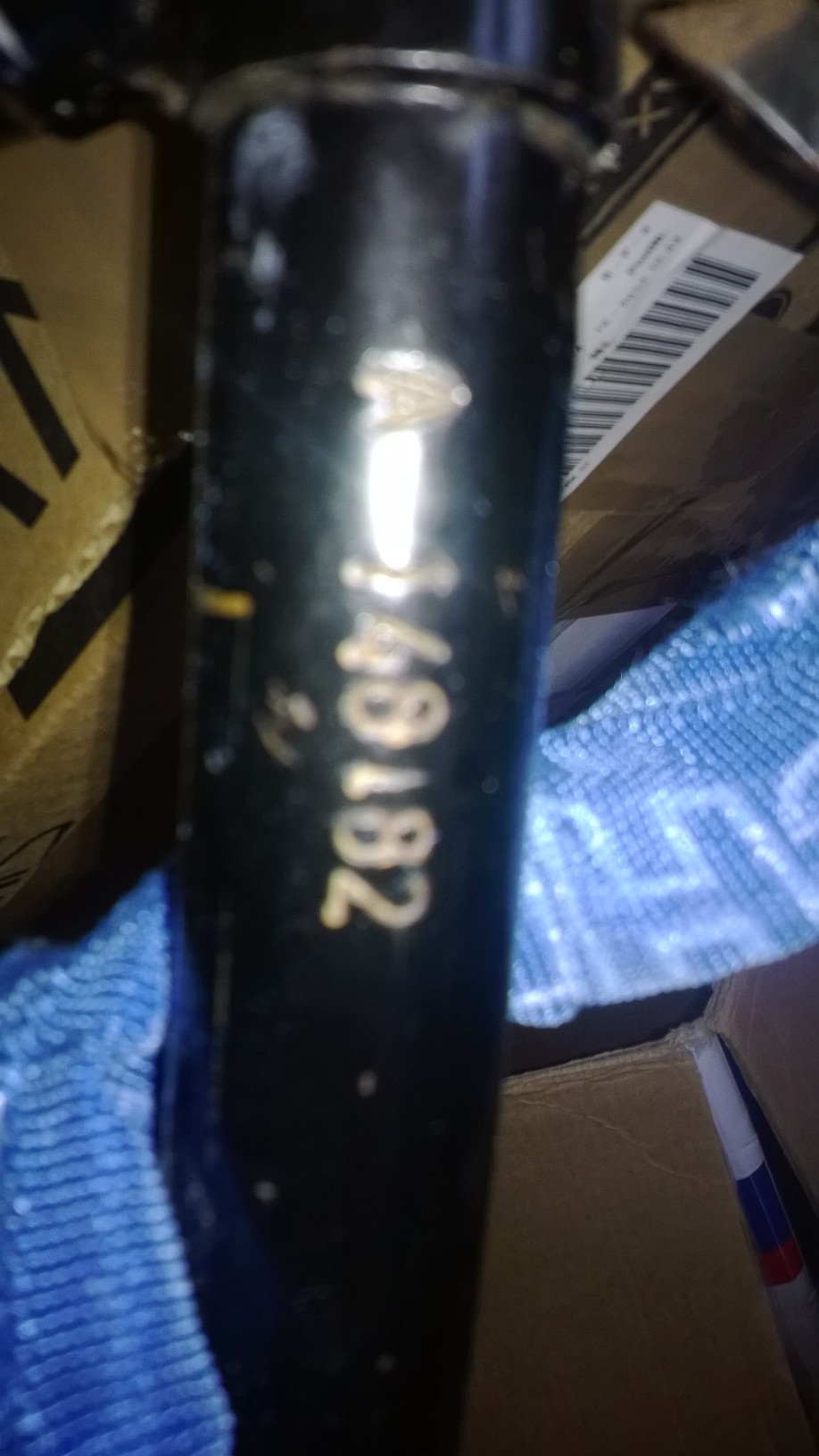 Nummer op zadelstang A 148182