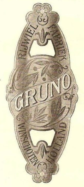 Gruno beeldmerk uit een boekje van rond 1915