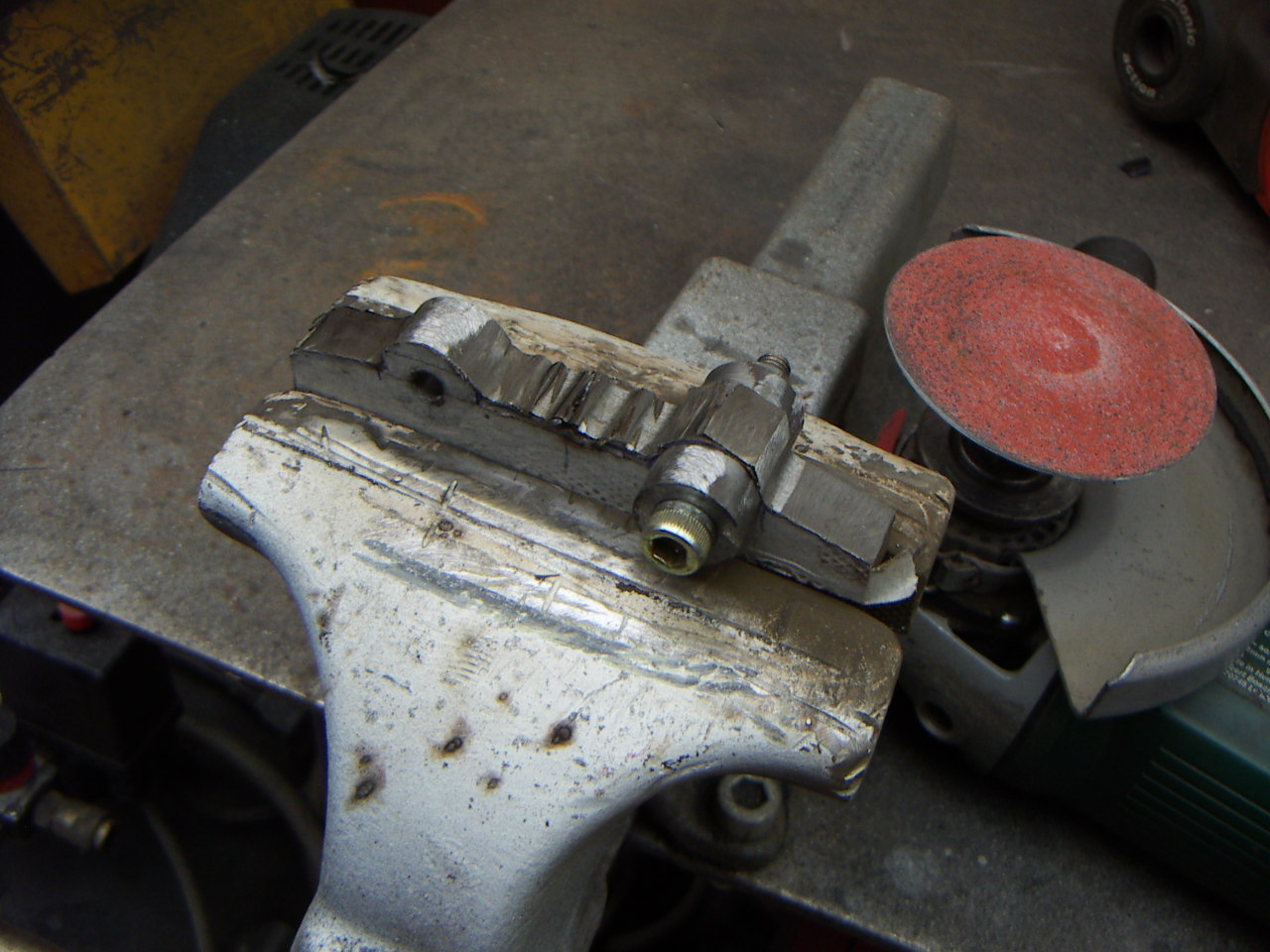 slijpen van de basisvorm