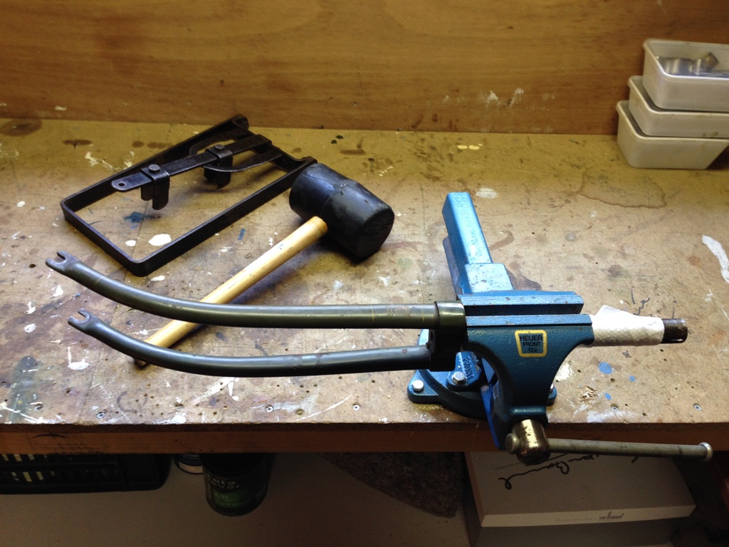 Voorvork in de bankschroef