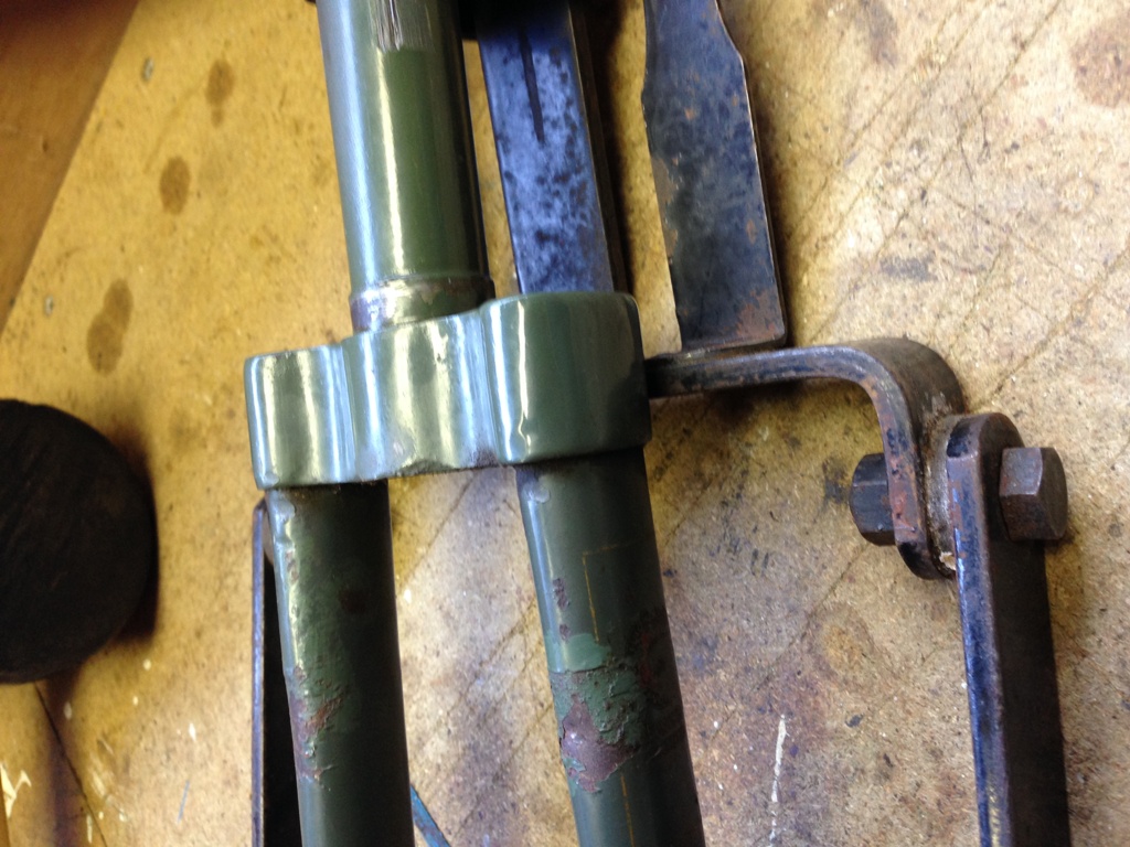 Zorgen dat het aanhechtingsdeel op de rand ligt