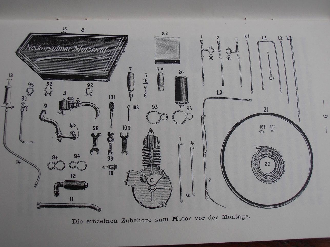 pakket levering Nsu 1903