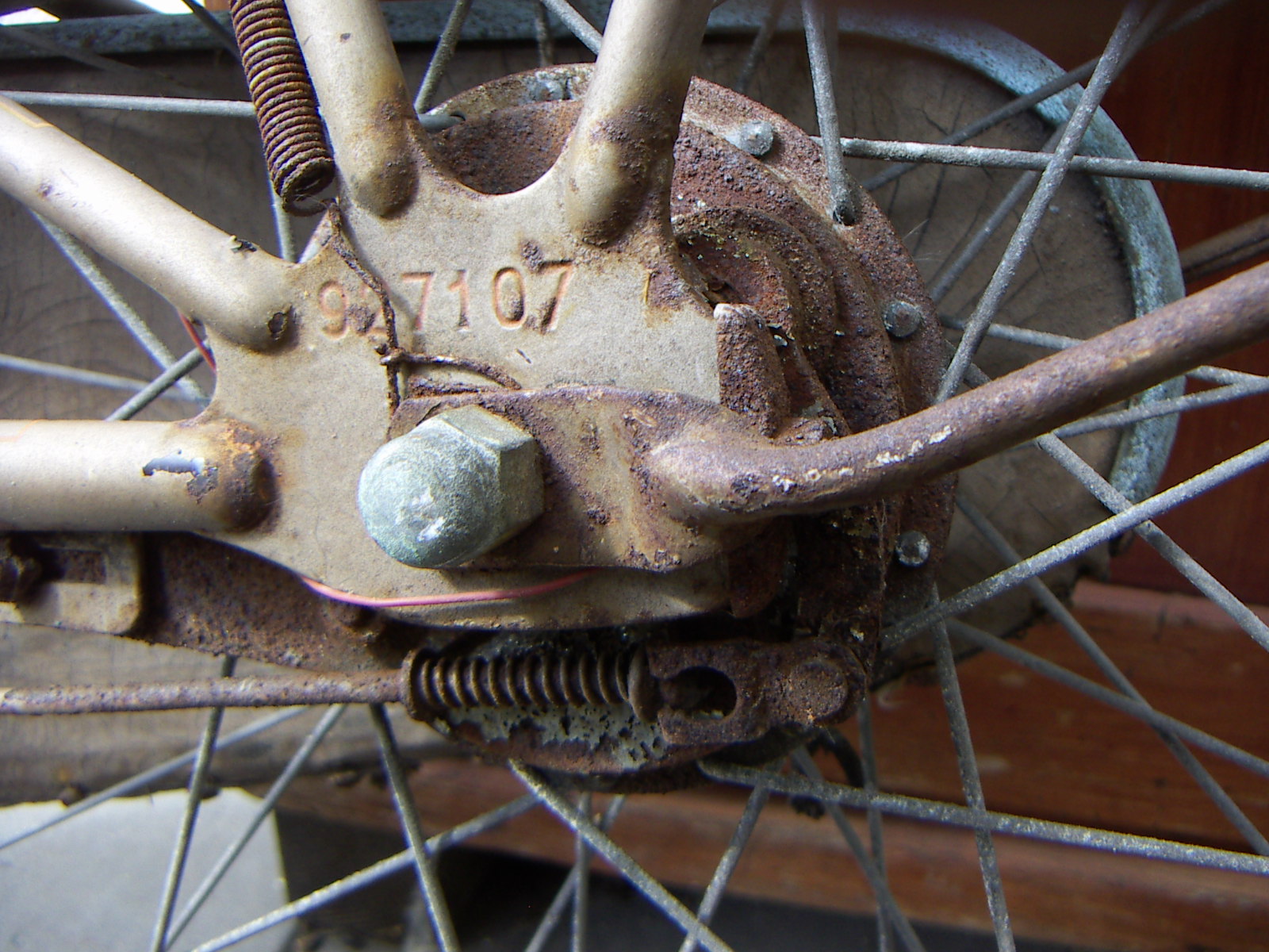 achter remmetje en framenummer