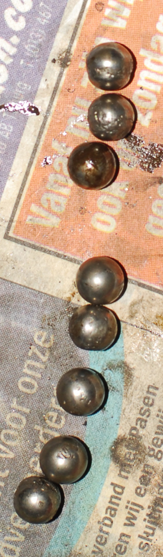 'vierkante' kogels uit de trapas!